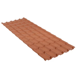 100 Telha de PVC Plan 88x242cm 1.6mm Cerâmica Precon | Leroy Merlin