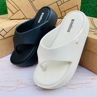 Chinelo Thong Feminino Melissa Free Platform Conforto Moda Original em Oferta na Shopee