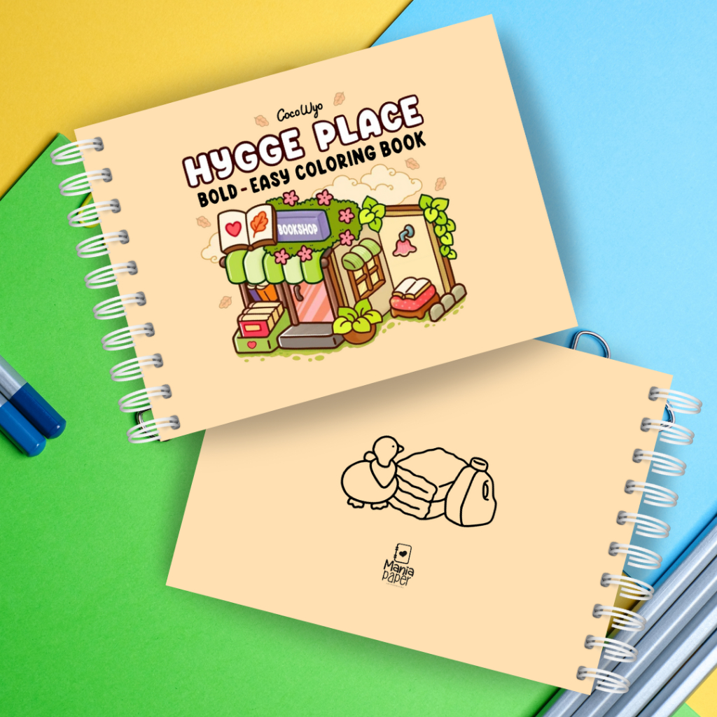 LIVRO DE COLORIR HYGGE PLACE - COCO WYO | Shopee Brasil