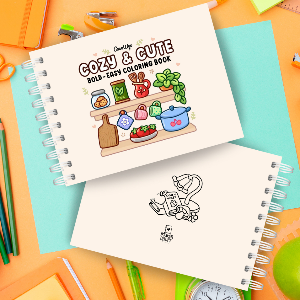 LIVRO DE COLORIR COZY E CUTE | Shopee Brasil