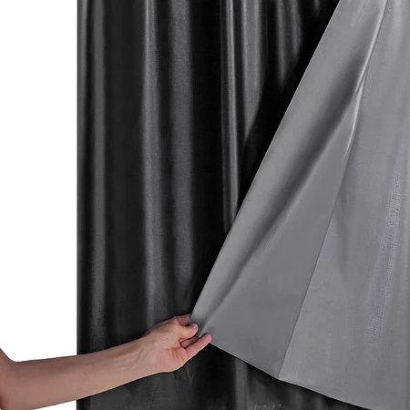Cortina para Quarto Cozinha Sala Blackout Blecaute 2 80 x 2 30 PVC Corta Luz 100 