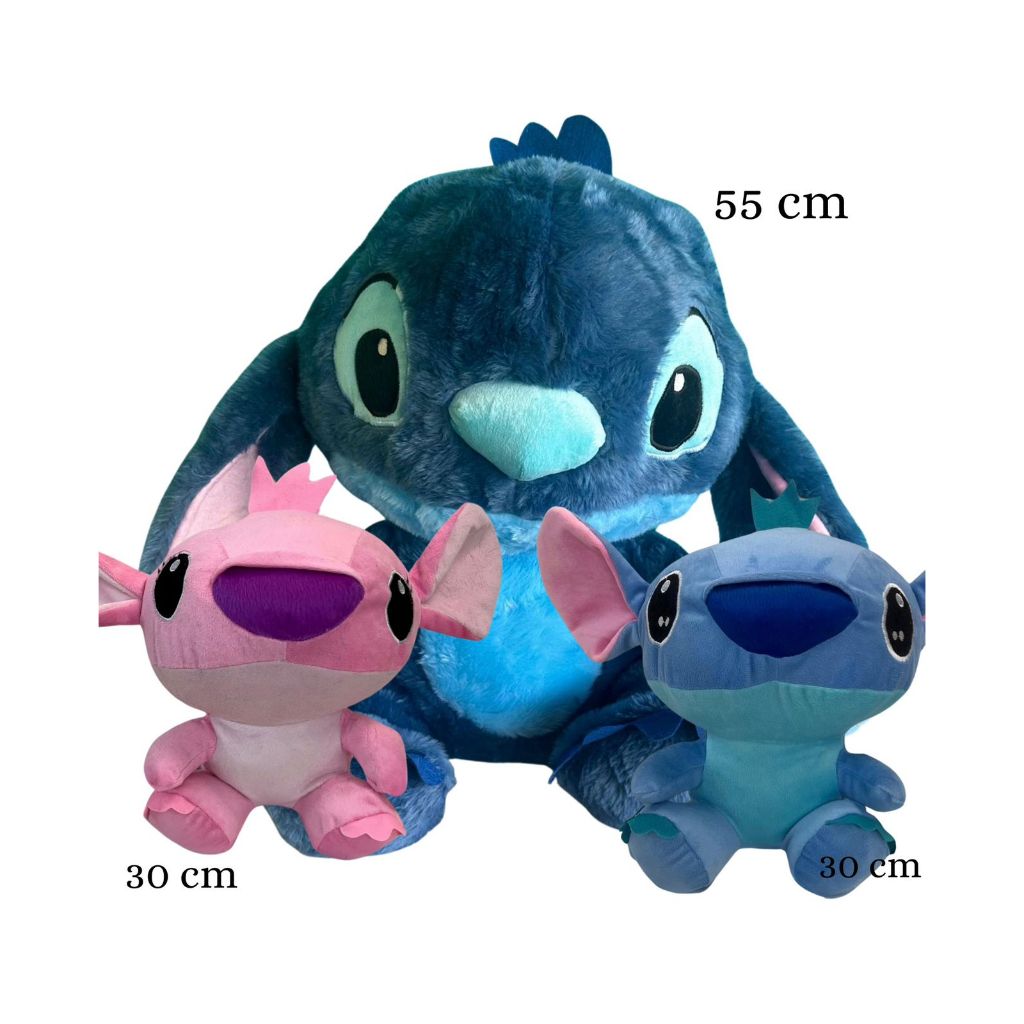 LINDA PELÚCIA STITH | ENVIO IMEDIATO | 30 cm OU 55 cm | Shopee Brasil