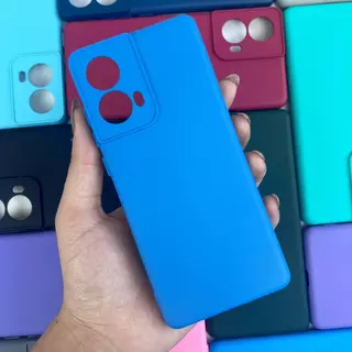 Capinha Para Motorola Moto G85 5G Capa Case Silicone Aveludada Colorida Forrada (CF26)