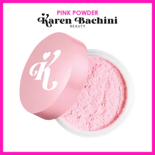 Karen Bachini Pó Facial Solto Rosa Pink Powder 12g (Efeito Translúcido)