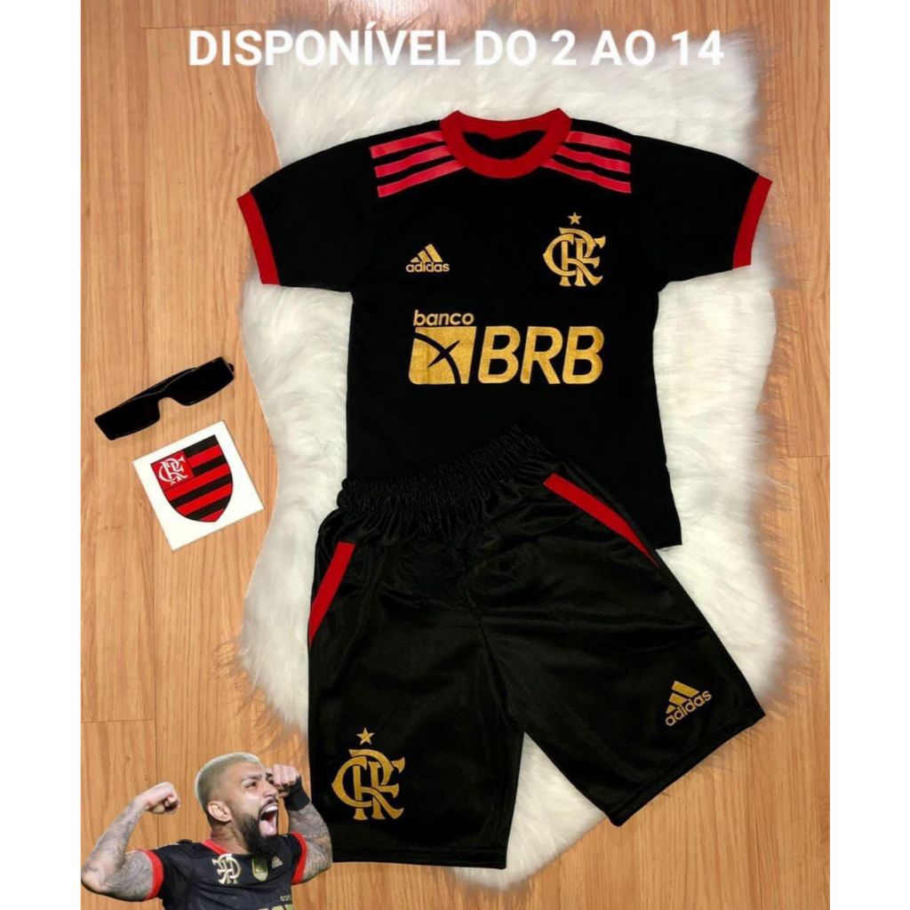 conjunto de menino bermuda e camisa infantil roupa nova kit de cria ...