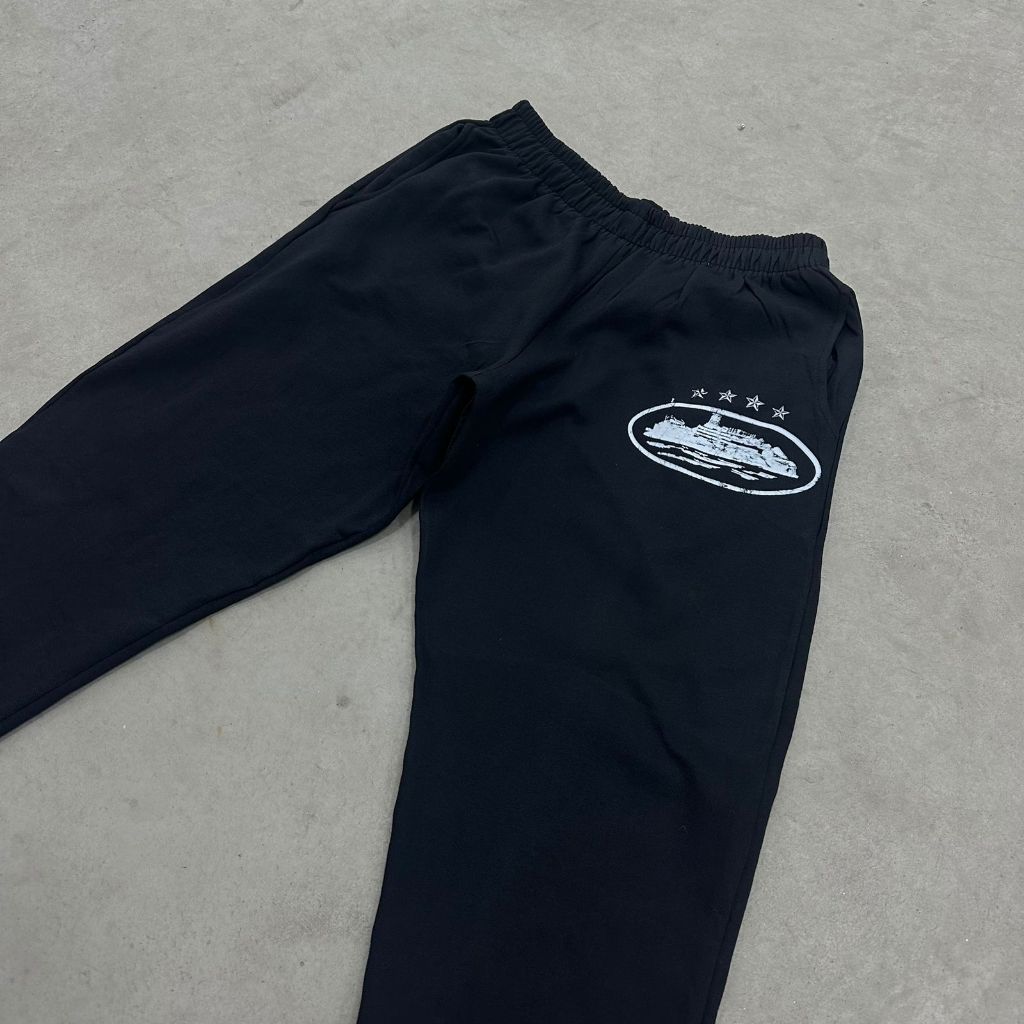 Calça Moletom Jogger Streetwear Estampada Cortez Básica Lisa Calça ...