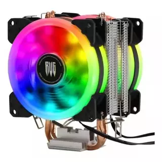 Cooler G-VR341 RGB CPU 12V, 2100 RPM, Suporte Intel/AMD, 3-Pin