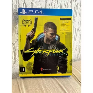 CYBERPUNK 2077 - PS4 - - JOGO ORIGINAL - MÍDIA FÍSICA