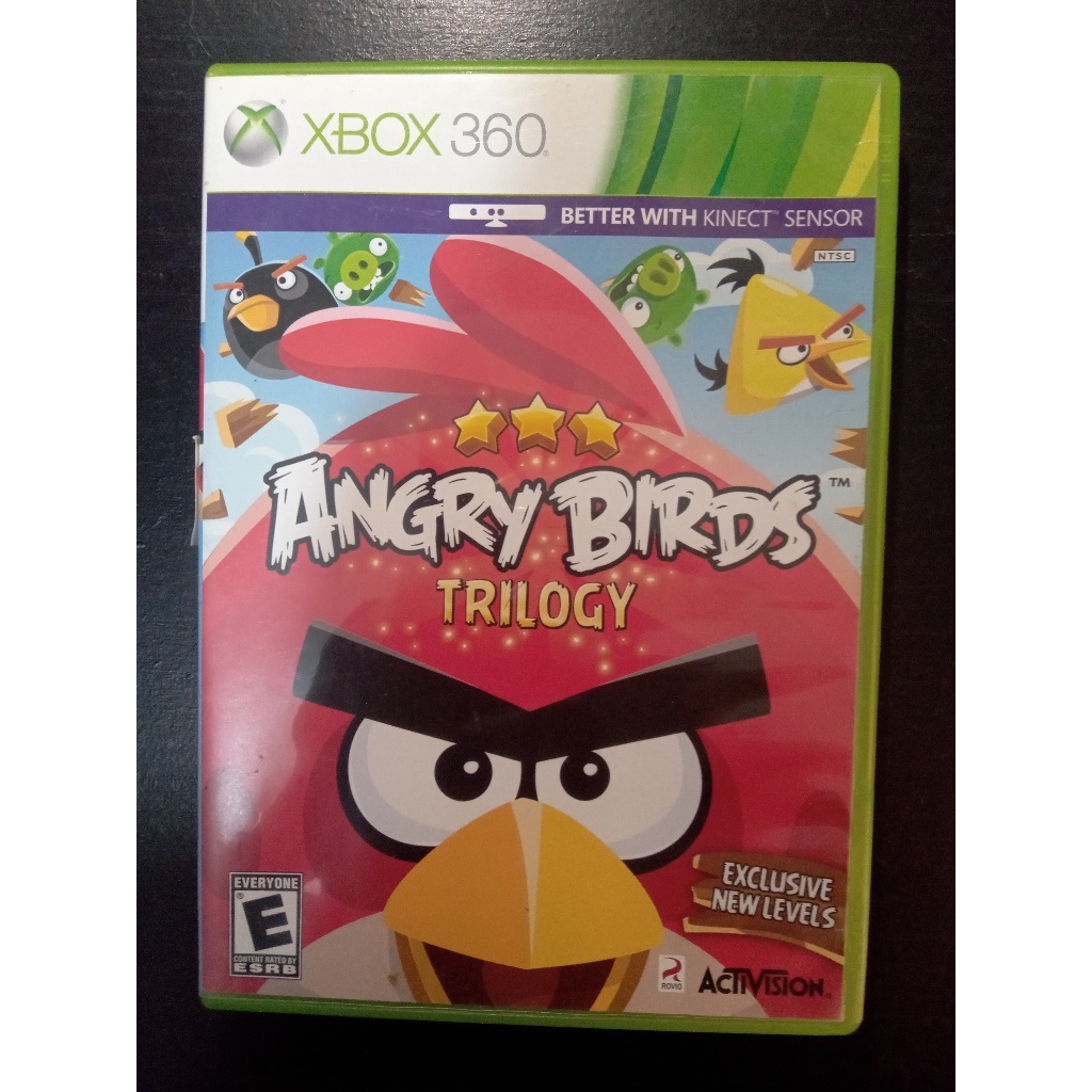 Angry Birds Trilogy Xbox 360 - Mídia Física Original | Shopee Brasil