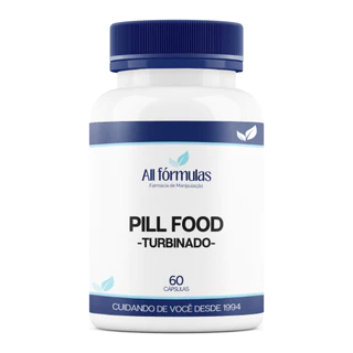 Pill Food Turbinado - 60 Cápsulas - Puro