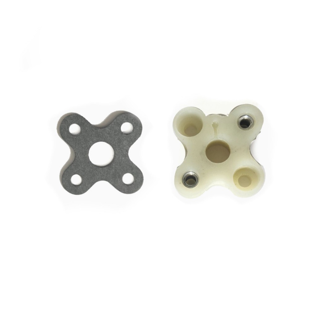 Kit flange brida coletor do carburador Roçadeira Toyama TBC40X-4s