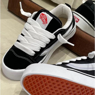 Tenis knu skool black true white preto e branco masculino unissex.