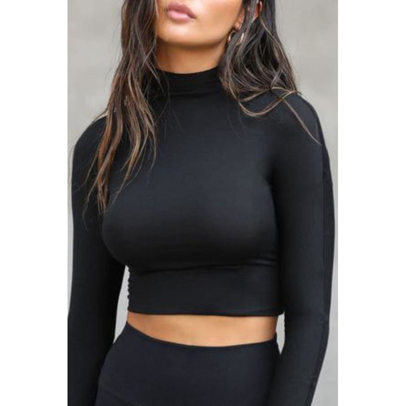 Cropped Cacharrel Gola Alta Golinha Suplex Moda Cropt | Shopee Brasil
