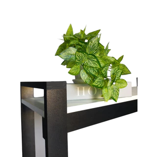 Vaso Decorativo Com Folhagem Artificial Pendente Decoração Sala Escritório
