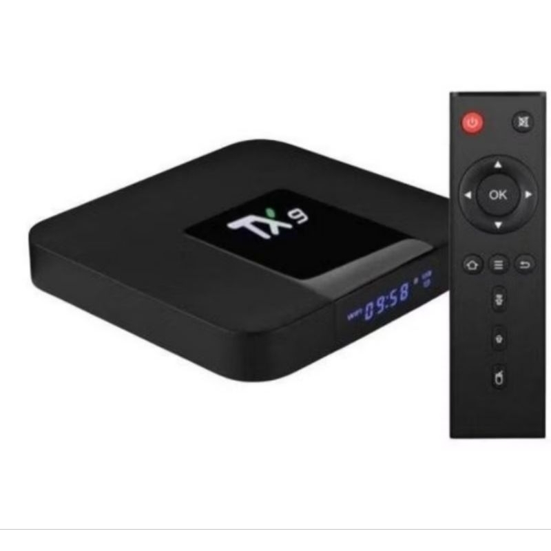 Conversor Android TV Smart Box TX9 Visor Digital Open