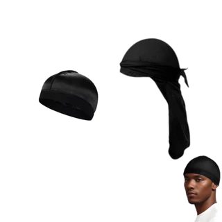 Kit Durag e wavecap para waves wave cap dureg waves 360 rap trap hip hop
