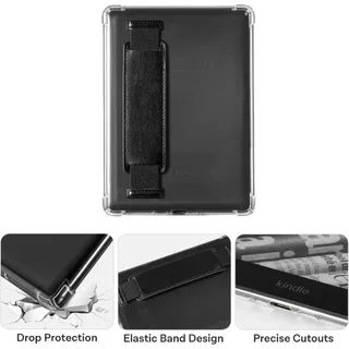Capa Transparente de Tpu Com Suporte Mãos Kindle Paperwhite Modelo M2l3ek