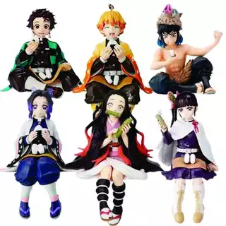 Demon Slayer Inosuke Hashibira Boneco Colecionável 12cm