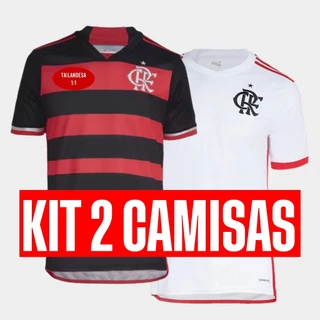 Kit 2 Camisas CRF Listrada + Branca 2024
