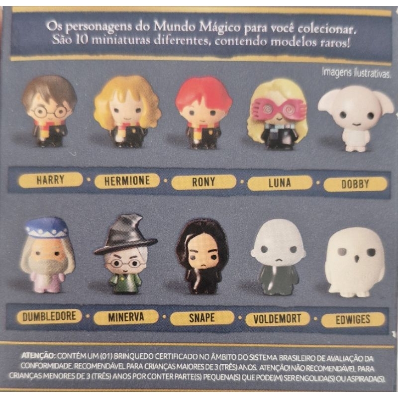Harry Potter Cacau Show original Miniatura Gogos Novos Lançamento 2024 ...