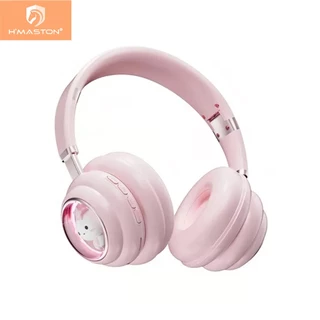 H'maston SN-17Headset Fone Bluetooth Sem Fio Gamer Com Luz Microfone