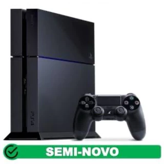 Ps4 Fat Seminovo +Jogo C/ Garantia