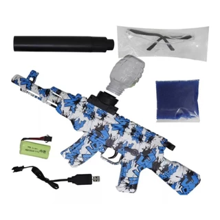 Arma Brinquedo Metralhadora Bolinha De Gel Arminha Recarregavel