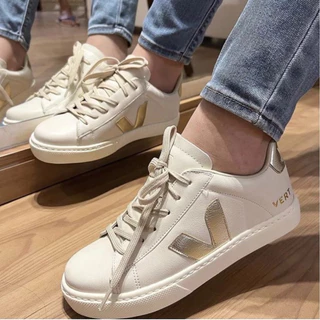 Tênis Feminino Off White Vrt com Cadarço Confortável