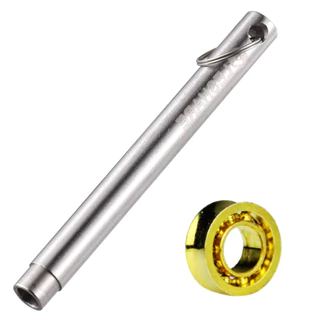 Chave removedora + rolamento de yoyo dourado (ioio)