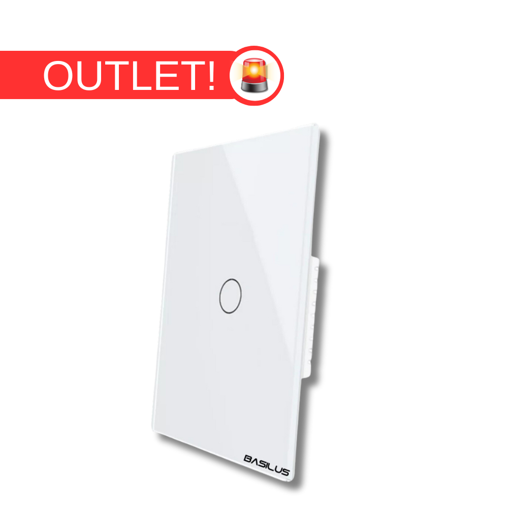 Interruptor 1 Botão Inteligente Alexa Touch Wifi Smart