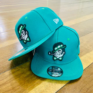 Boné Aba Reta Mascotte Verde Masculino e feminino / SnapBack/ NY/ Bordado