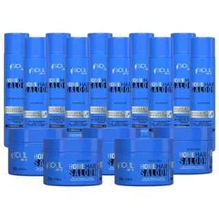 Kit 15 Produtos Cabelo Soul Care Profissional | Shampoo Condicionador Máscara Nutrição Atacado em Oferta na Shopee