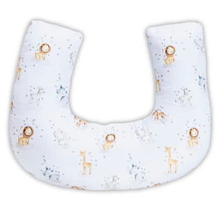 Almofada De Amamentação Estampada Menino E Menina Com Zíper em Oferta na Shopee