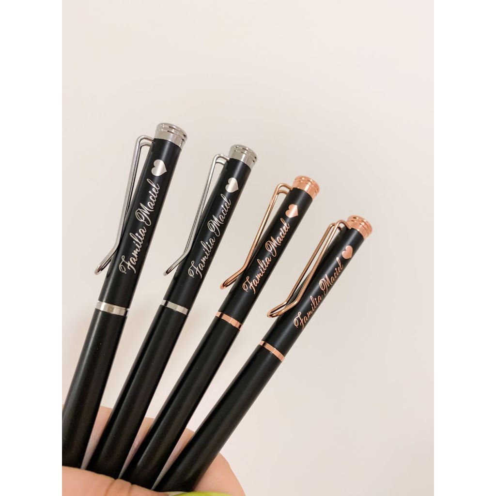 Kit 6 Caneta Personalizada com Nome Frase ou Logo | Shopee Brasil