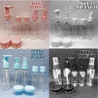 Kit Higiene 7 Ou 6 Peças Para Viagem De Autocuidado Fácil E Prático Para Levar Para Qualquer Lugar em Oferta na Shopee