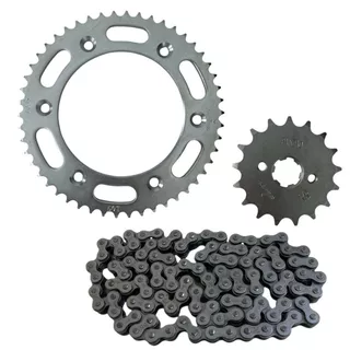 Kit Transmissão Relação Honda Nxr 150 Bros 2003 2004 Até 2008