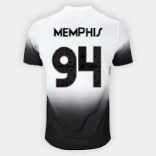 Camisa Memphis Depay Branca Corinthians Nova 2024