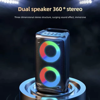 Caixa de Som Portátil Wireless Bluetooth Rádio FM PenDrive SD AM-2301