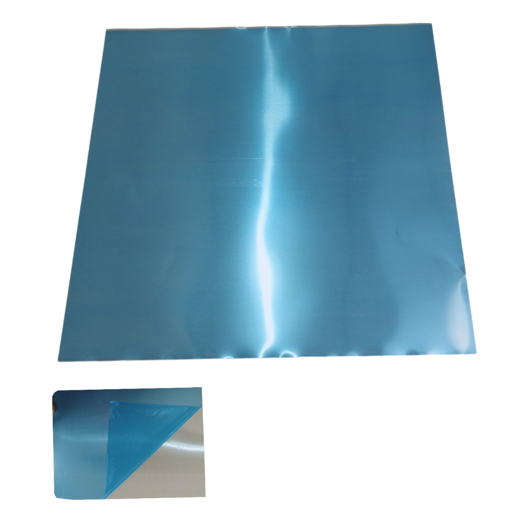 Chapa Alumínio Liso 1000x1000mm Esp. 0,3mm