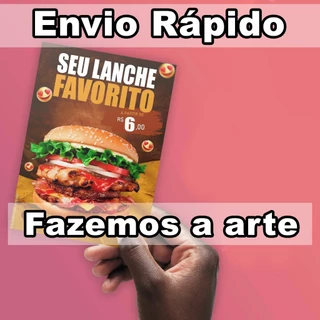 Panfleto Personalizado - 2.500 und - Fazemos a Arte