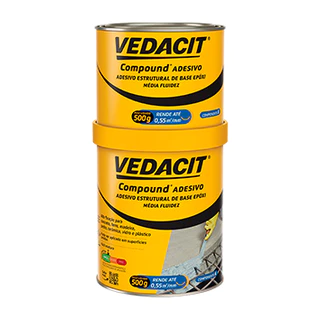 VEDACIT COMPOUND ADESIVO ESTRUTURAL 1KG