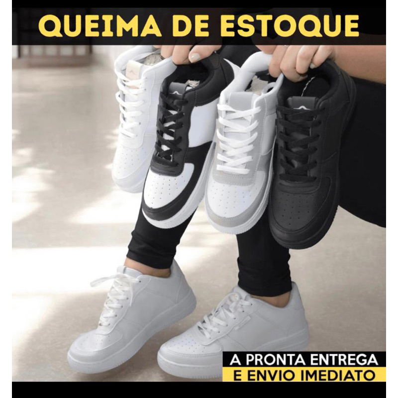 Tênis Casual Plataforma Lindo Feminino Barato 34 Ao 43 PROMOÇÃO!!