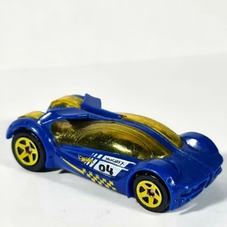 Hot Wheels IRIDIUM ACCELERACERS ANTIGO DESENHO PACK AZUL LOOSE