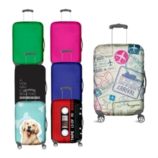Capas de Mala para Viagem Protetora Estampas Personagens em Oferta na Shopee