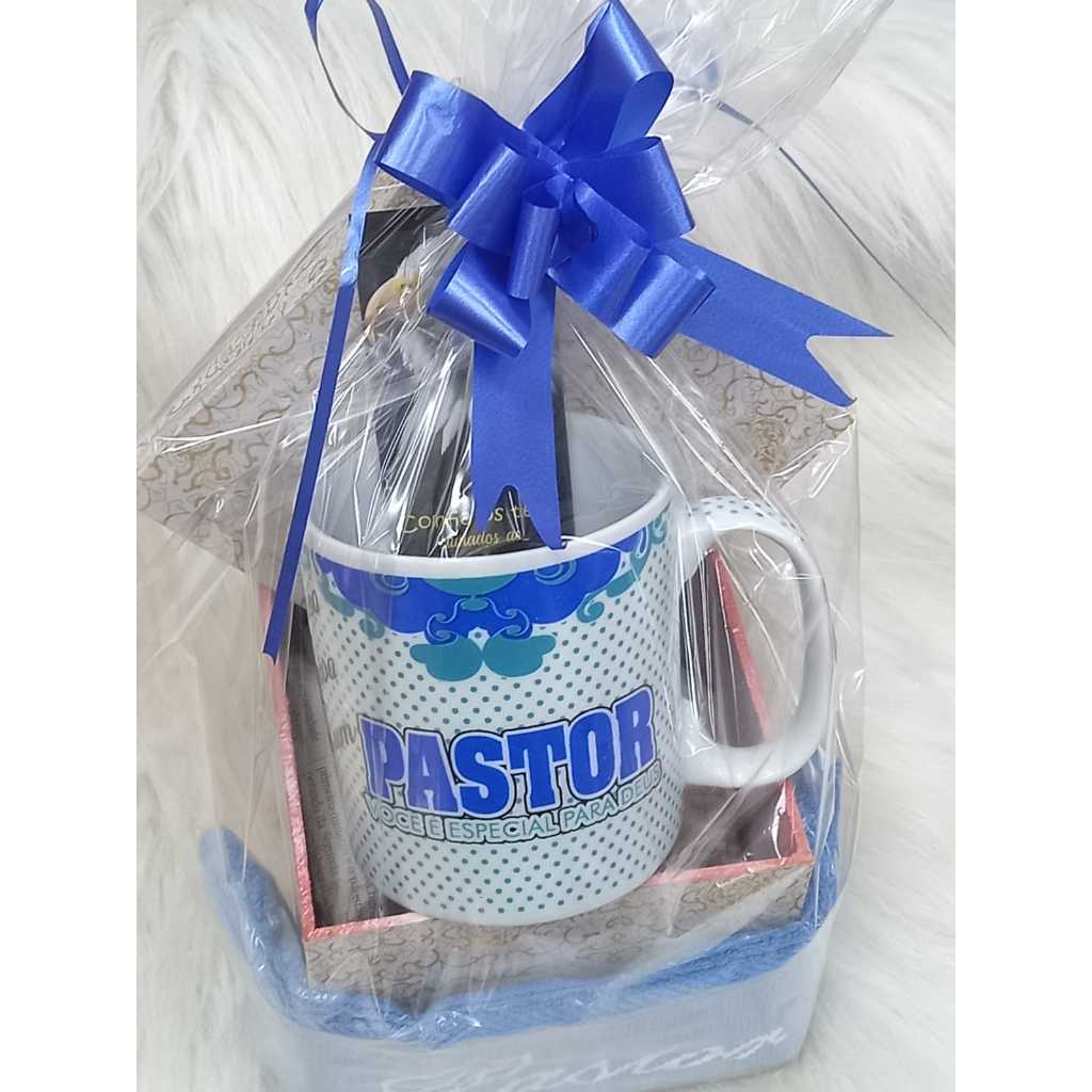 Kit para Pastor com xícara/caneca,toalha,plástificada e marca página ...
