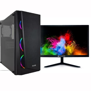 Computador Gamer Amd Ryzen 5 4600G - 16GB - 960GB - Monitor 23"