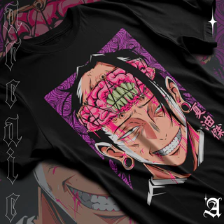 Camiseta Basica Algodao Jujutsu Kaisen Suguru Geto Cérebro Feiticeiro Poderoso Catoon Unissex