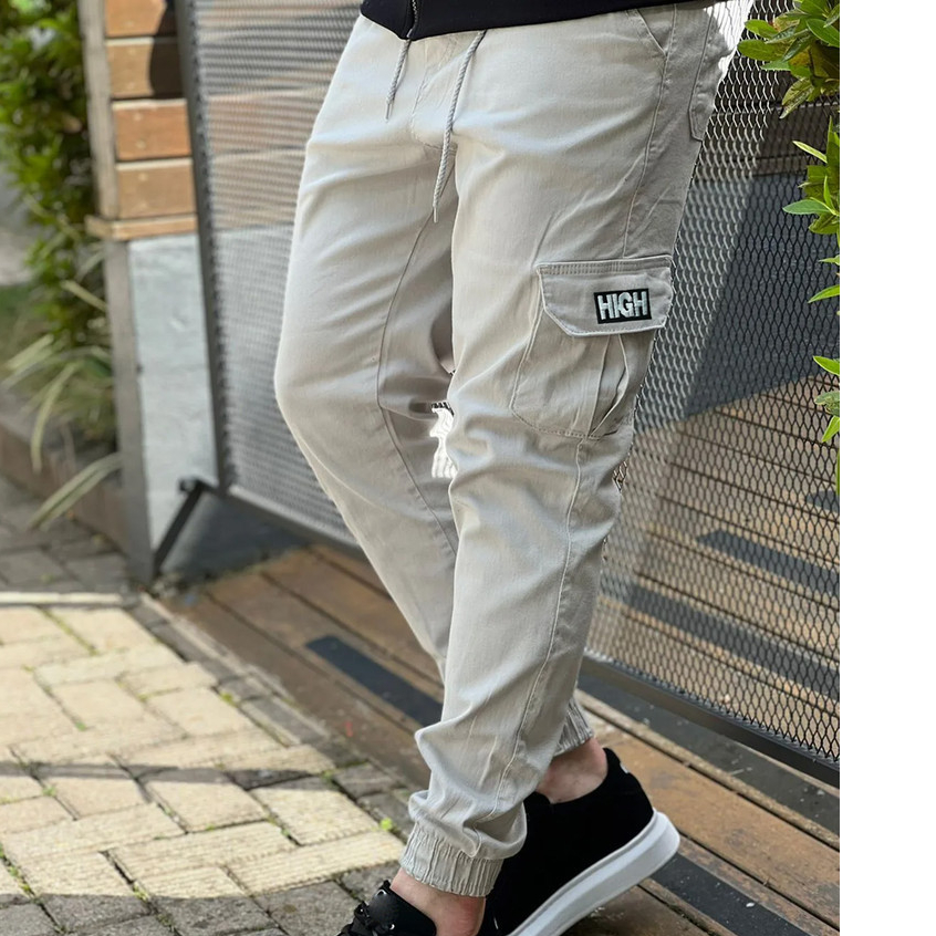 Calça Jogger HIGH De Masculina Com Punho 2024 | Shopee Brasil