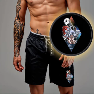 Bermuda Short Mauricinho Antiodor Esportiva MODELO 2024 GOKU 01 - Academia,corrida , treino, crossfit, esportivo