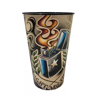 Copo do Botafogo Oficial Light My Fire - Plástico 550ml